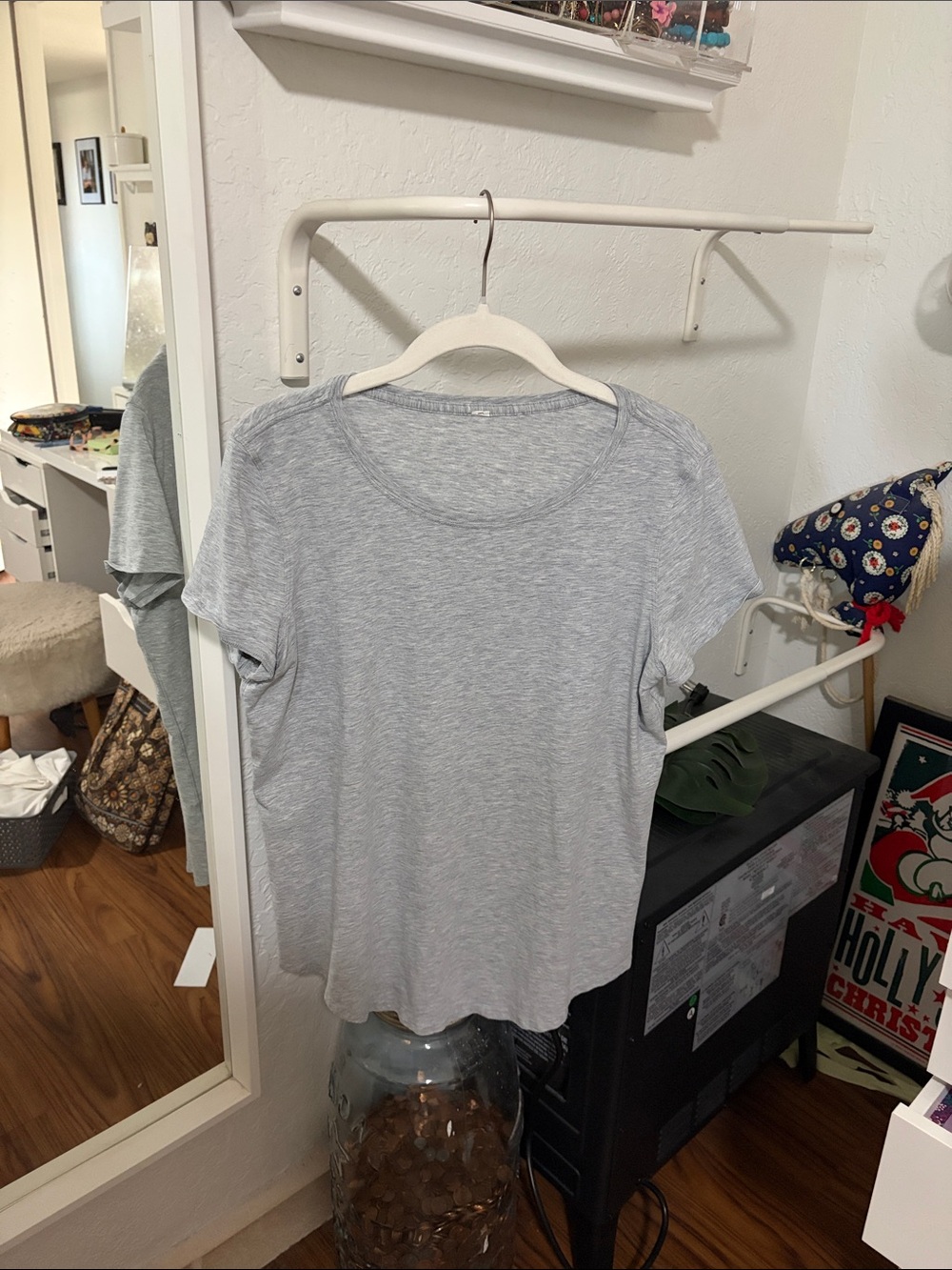 Lululemon Lightweight Love Crew Tee - Light Gray